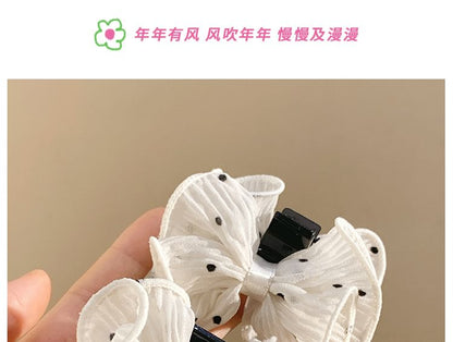 Hair Claw Dotted Set