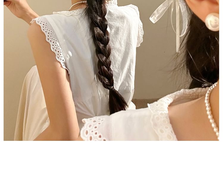 Hair Pearl Faux Bow Clip