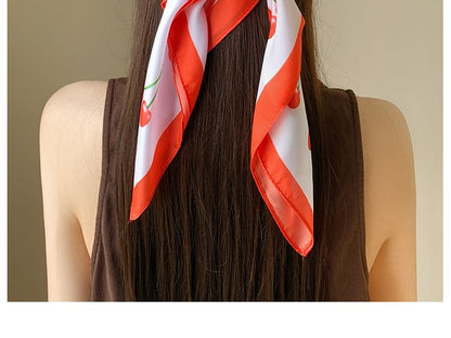 Print Cherry Head Band