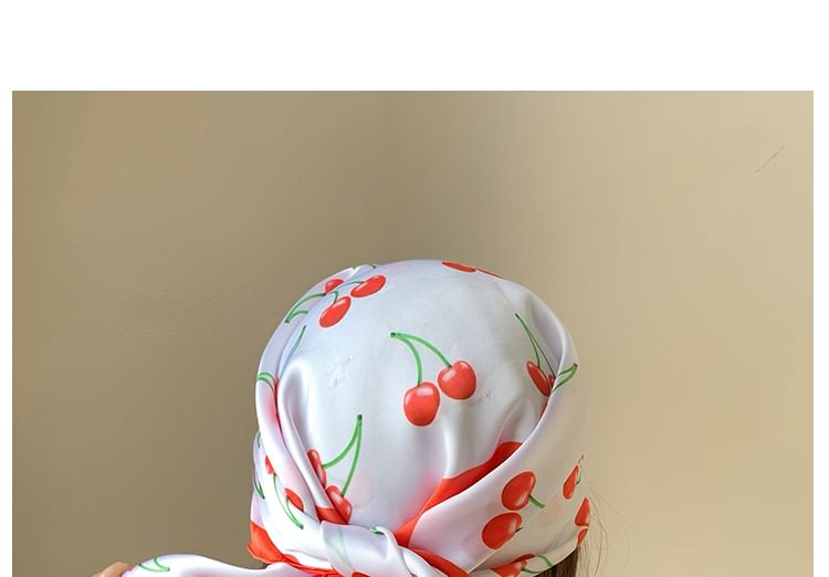 Print Cherry Head Band