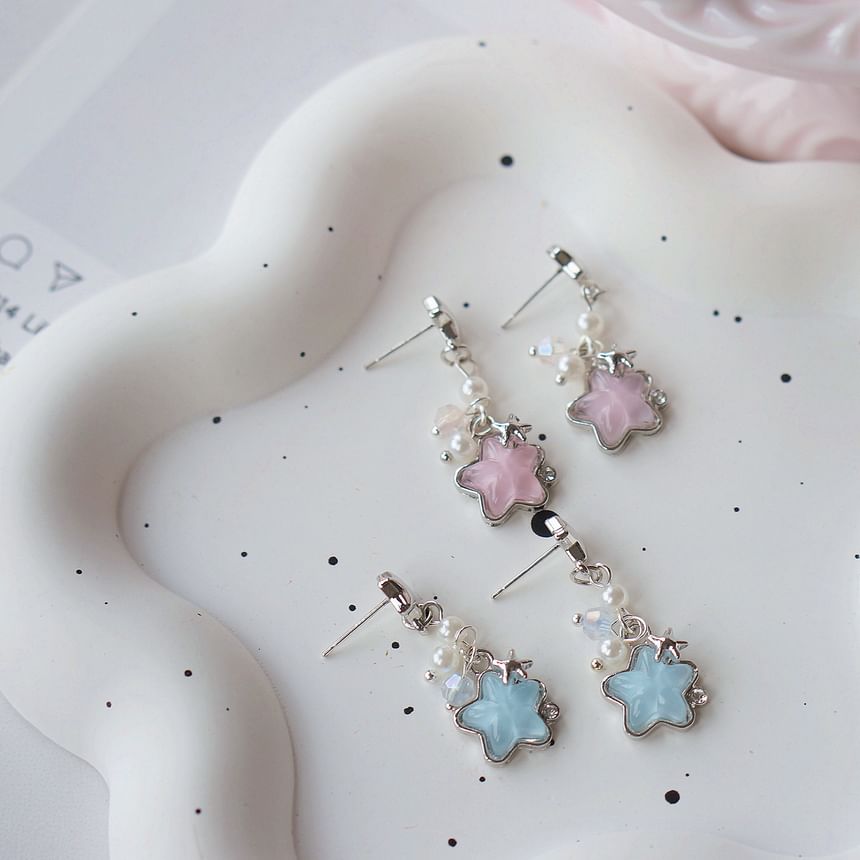 Star / Clip Earring On Dangle
