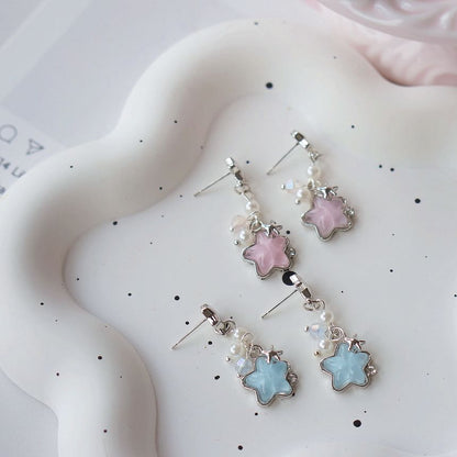 Star / Clip Earring On Dangle