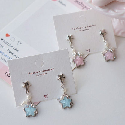 Star / Clip Earring On Dangle