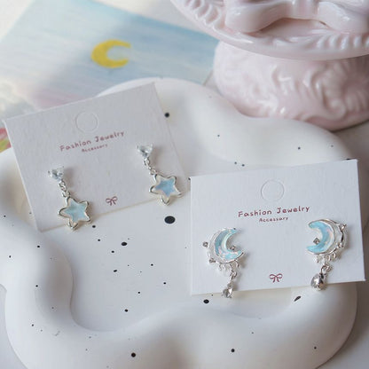 Asymmetrical Stud Earring