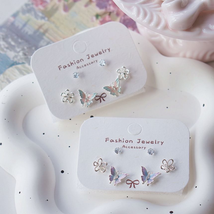 Stud Butterfly Earring