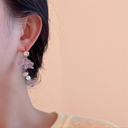 Dangle Earring Floral