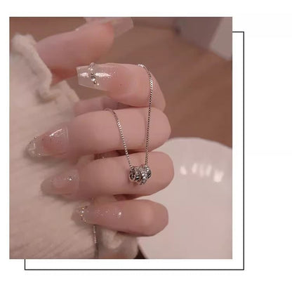 CZ Hoop Necklace