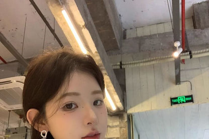 Disc Dangle Earring