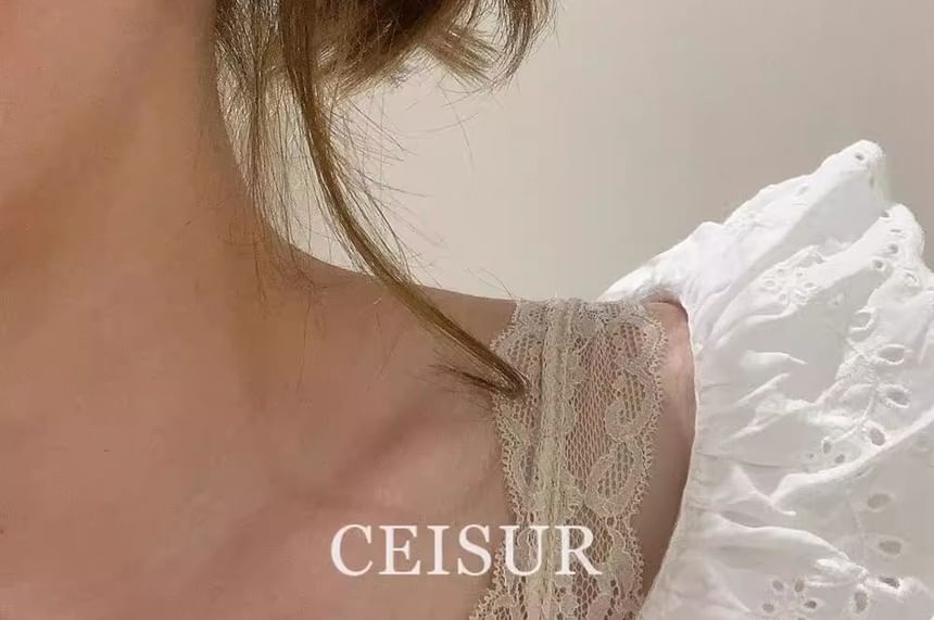CZ Rod Earring Stud
