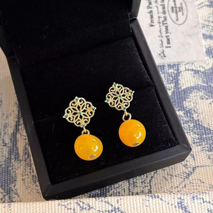Earring Ball Dangle