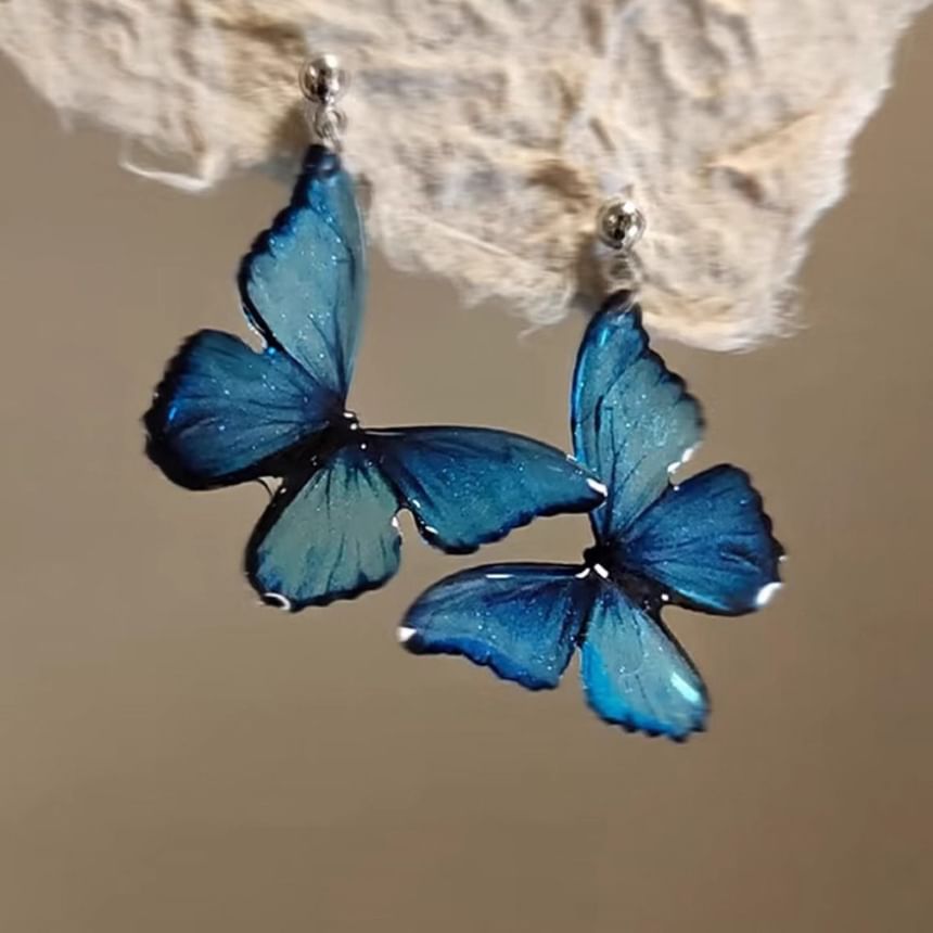 Earring Dangle Butterfly
