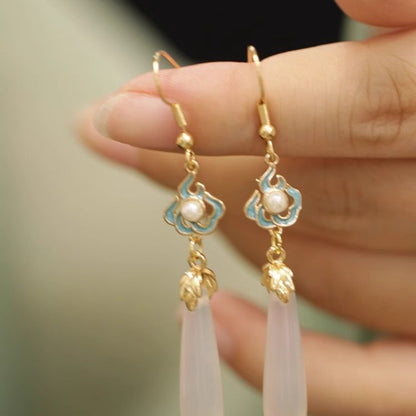 Earring Dangle Jade