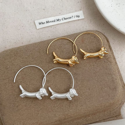 Open Earring Dog Hoop