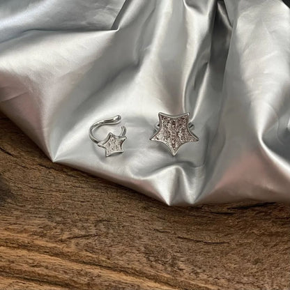Cuff Asymmetrical Ear Star