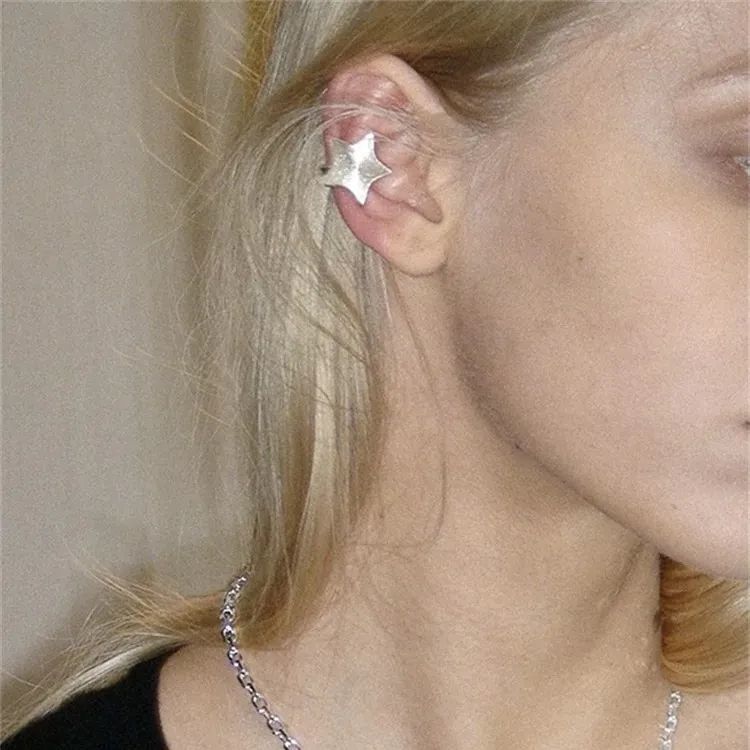 Cuff Asymmetrical Ear Star