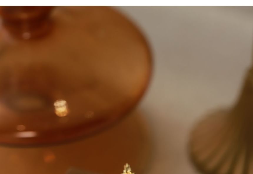 Earring Huggie Rhinestone Flower