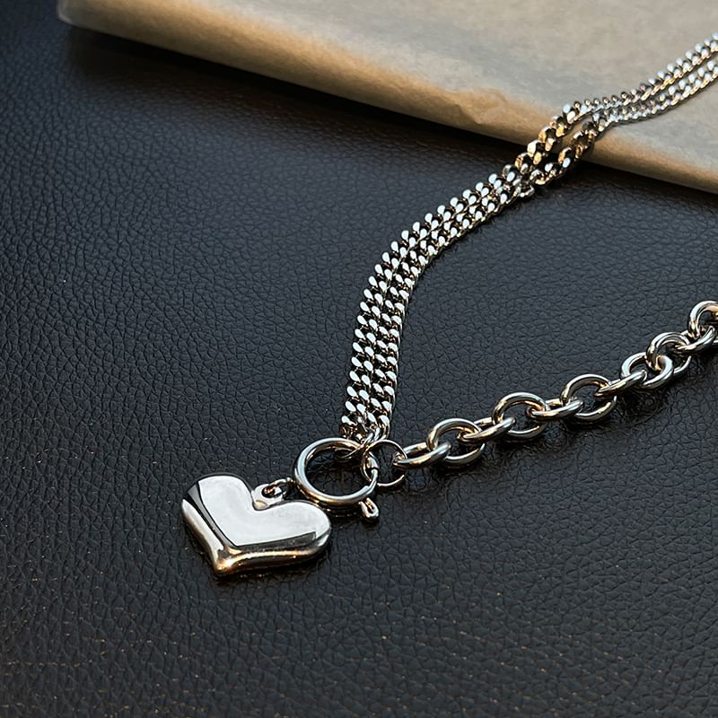 Necklace Heart Pendant