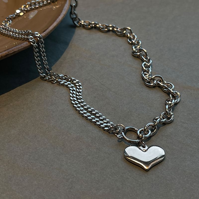 Necklace Heart Pendant