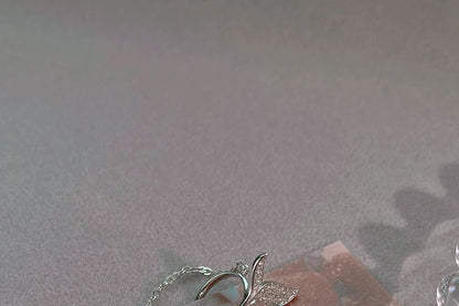 Silver Cuff Sterling Fish Ear 925 Tail Chain
