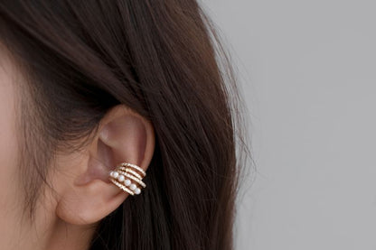 Cuff Ear Faux Pearl