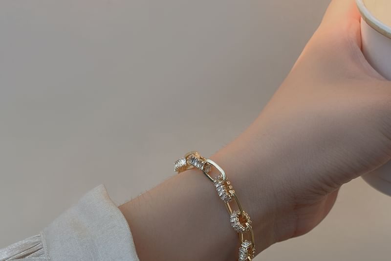 Rhinestone Bracelet Chain