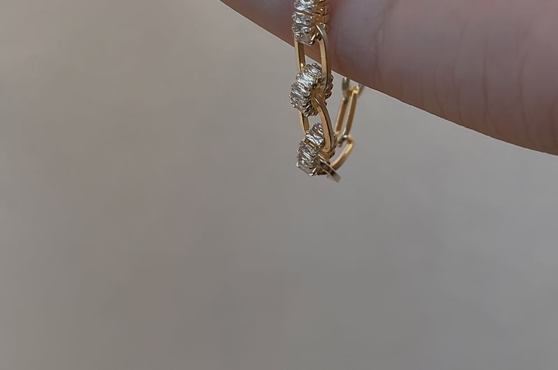Rhinestone Bracelet Chain