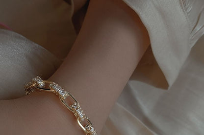 Rhinestone Bracelet Chain