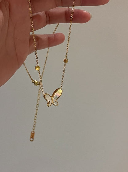 Pendant Butterfly Necklace
