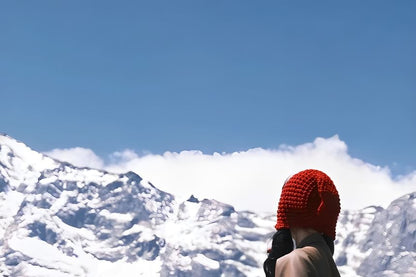 Collared Zip-Up Plain Jacket / Spaghetti Strap Plaid Midi A-Line Dress / High Rise Asymmetrical Layered Lace Skirt / Fringed Bonnet Hat / Belt / Set