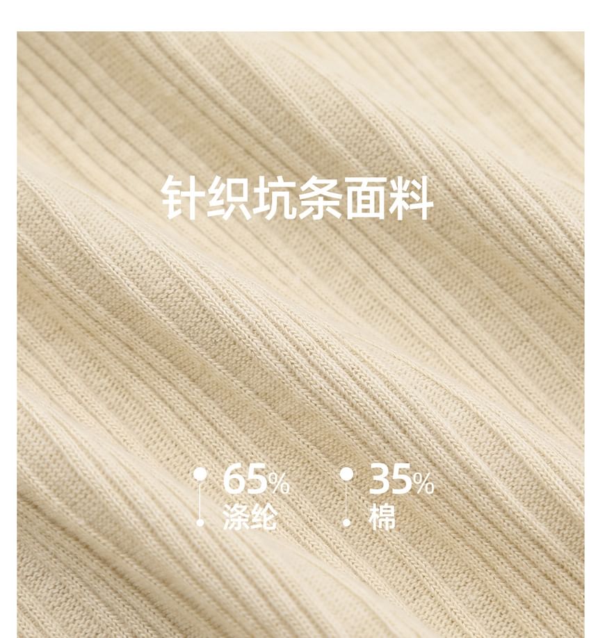 Long-Sleeve Off-Shoulder Shell Accent Lace Trim Lettuce Edge Knit Top