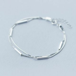 Bracelet Bar Silver 925 Sterling Segment