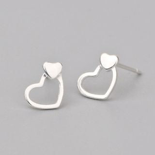 Heart 925 Earring Sterling Silver