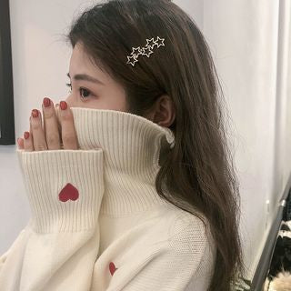 Hair Alloy Clip Star