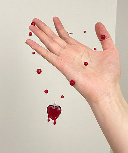 Halskette Love Modern Legierung Anhänger Mulberry Perlen
