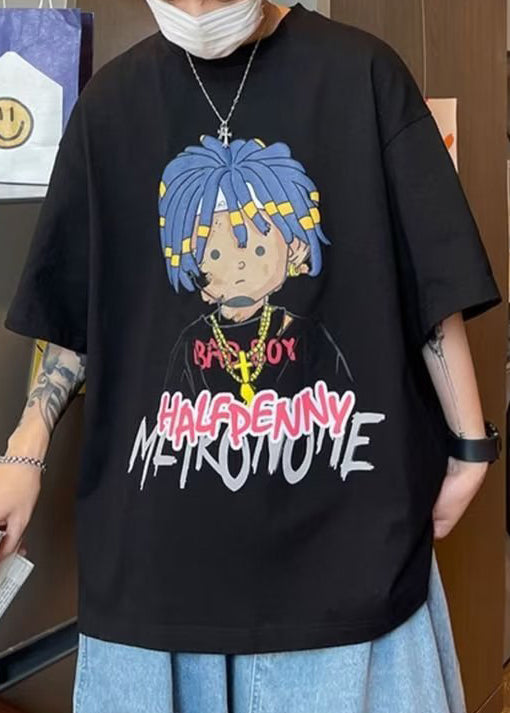 Männer Ärmel T Print Original Half Shirts Apricot Design Neue Baumwolle