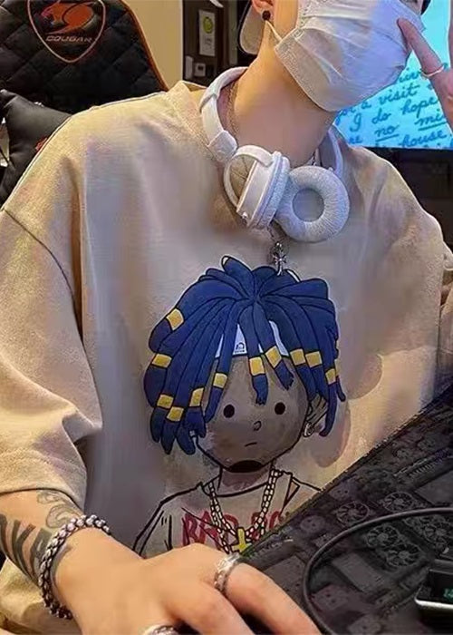 Männer Ärmel T Print Original Half Shirts Apricot Design Neue Baumwolle