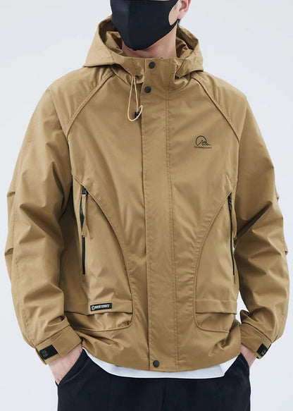 Grün Frühling Mantel Baumwolle Männer Neue Armee