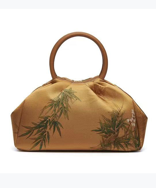 New Chinese Style Jade And Bamboo Design Women Handbag Ada Fashion