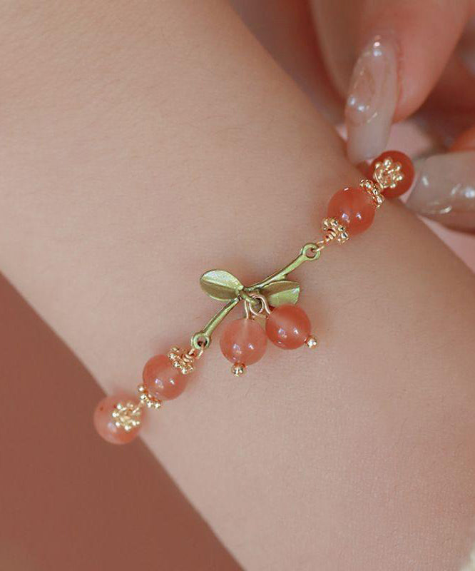 Neues Frühes Frühlings-Süßkirsch-Armband für Frauen, Charm-Armband, Design YI036