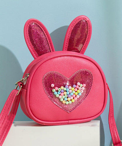 Nouveau sac à bandoulière tendance pour enfants avec oreilles de lapin IU025