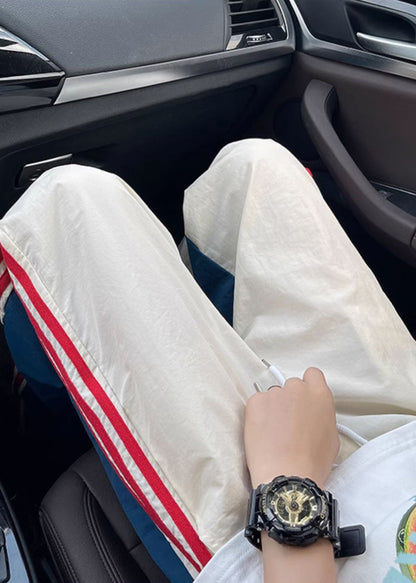 Pantalon de printemps surdimensionné pour homme, patchwork kaki, vêtements en élasthanne neufs
