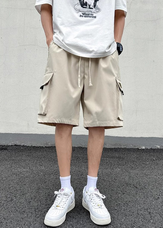 Taschen Khaki Neue Licht Herren Shorts Up Baumwolle Sommer Spitze