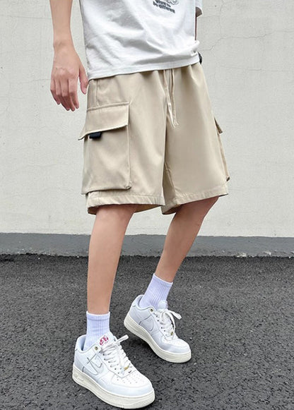 Taschen Khaki Neue Licht Herren Shorts Up Baumwolle Sommer Spitze