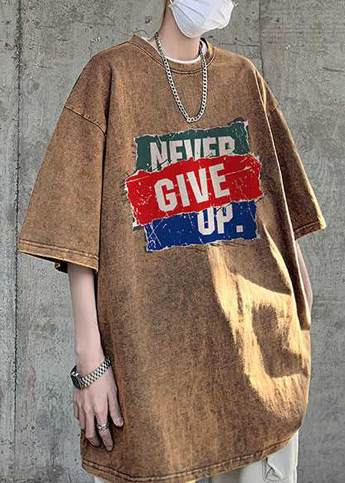 Oversized Print Lila Männer Ärmel Neue T Baumwolle Shirts Halb