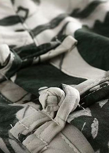 Neu Gelb Druck Sommer Herren Öffnen Taste T Seite Seide Hemd