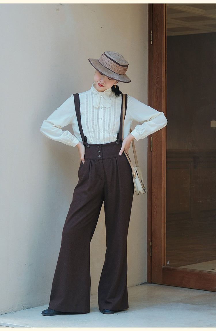 Vintage Plain Cotton Pants CM109