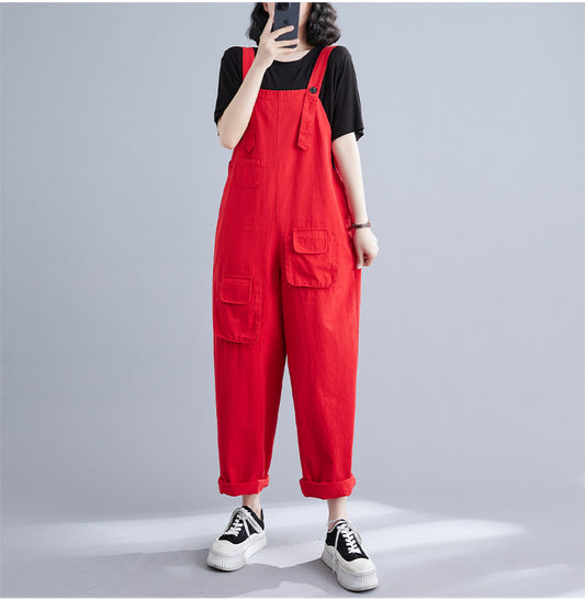 Combinaison à bretelles spaghetti unie QS89