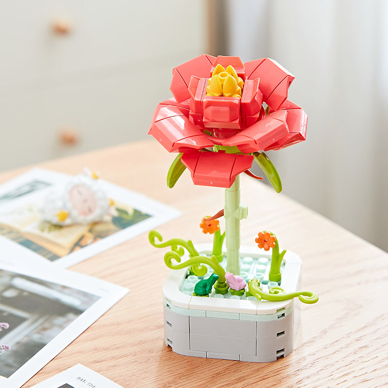 DIY Blumentopf-Baustein