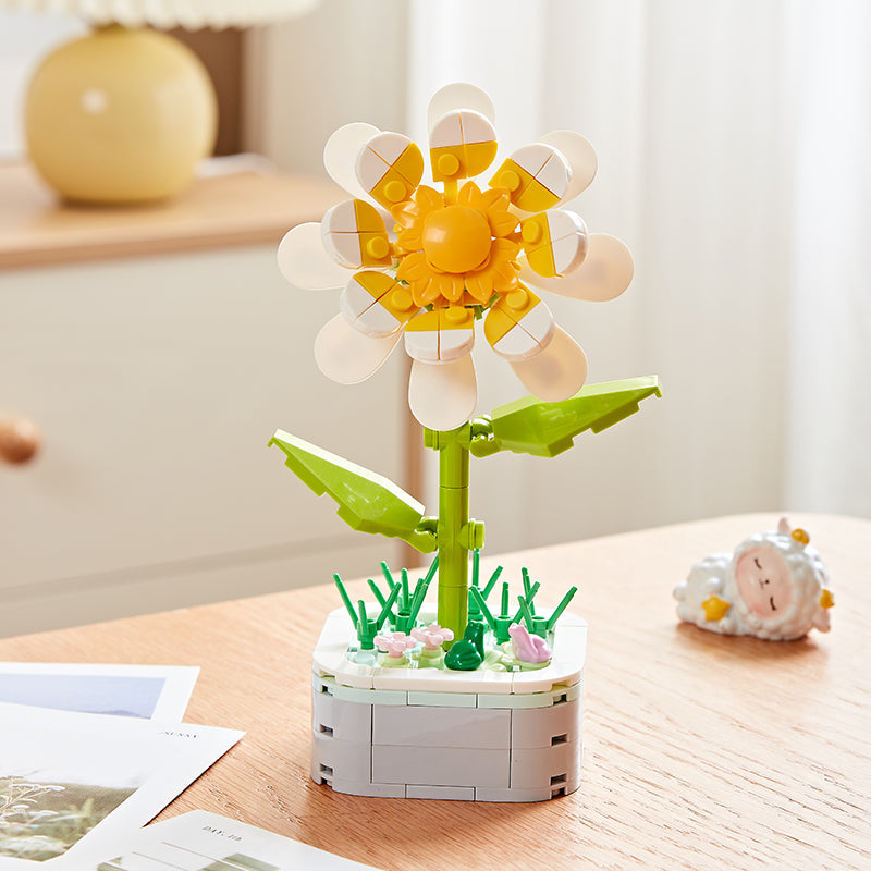 DIY Blumentopf-Baustein