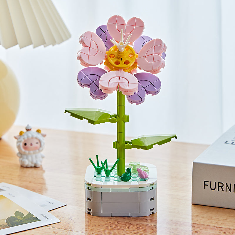 DIY Blumentopf-Baustein